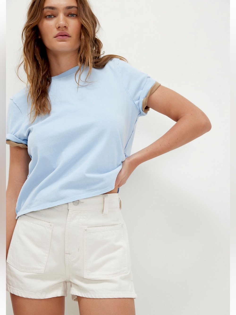 Free People We the Free Bettie Sailor Shorts